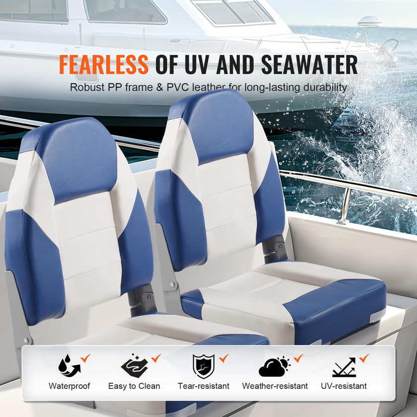 VEVOR High Back Boat Seats, 21.85