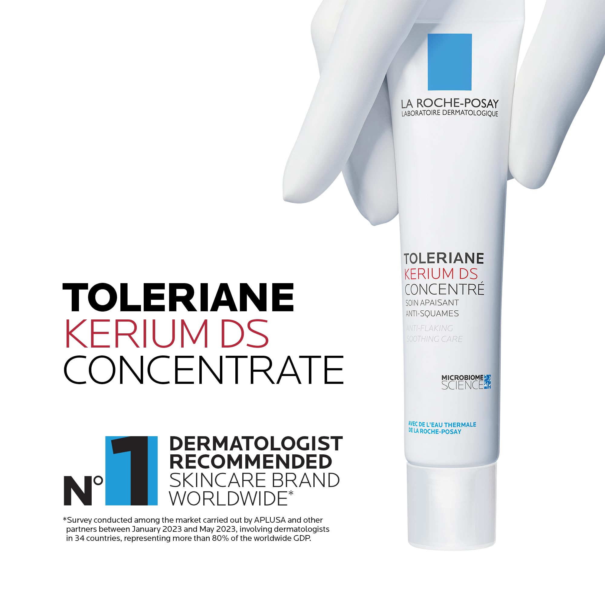 La Roche Posay Face Moisturizer, Toleriane Kerium DS Concentrate Moisturizer for Oily, Flaky, Red Skin. Hydrating Oil-Free Lotion, Suitable for Sensitive Skin & Dermatologist Recommended, 40mL 🍁 All In One Marketplace Canada
