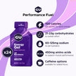 GU ENERGY Original Sports Nutrition Energy Gel, Jet Blackberry, 24-Count 🍁 All In One Marketplace Canada