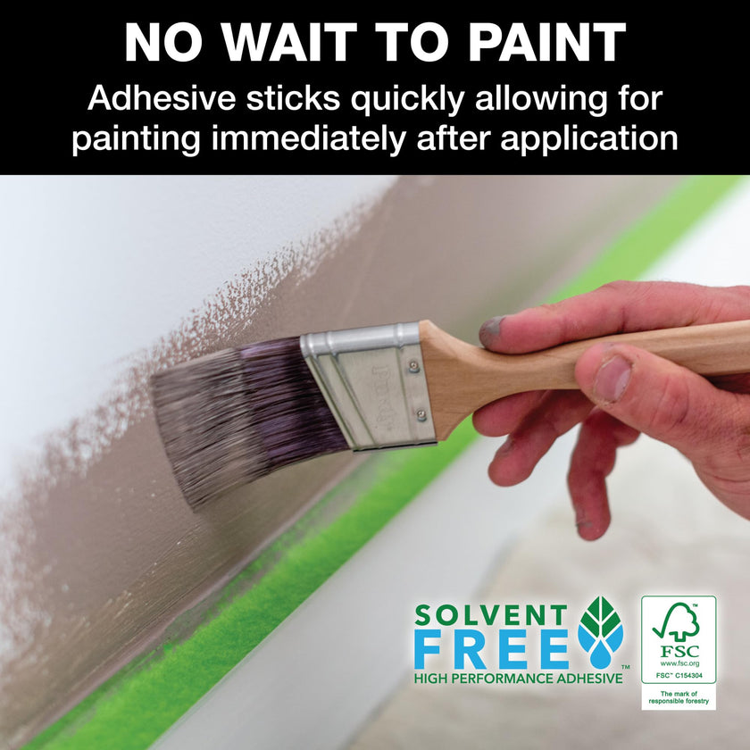 FROGTAPE Multi-Surface Painter's Tape with PAINTBLOCK, Medium Adhesion, 1.41 Inches x 60 Yards, Green, 4 Rolls (240660) 🍁 All In One Marketplace Canada