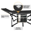 Overmont Portable Folding Camping Cot - 28” Extra Wide Portable Sleeping Cot Load 550 LBS with Carry Bag for Outdoor Travel Home Office Nap, Black 🍁 All In One Marketplace Canada