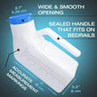 Urinals for Men Glow in the Dark Lid by Tilcare (1 Pack) - 32oz/1000mL Thick Plastic Mens Bedpan Bottle with Screw-on Lid - Spill Proof Urinary Chamber - Male Portable Travel Pee Bottles 🍁 All In One Marketplace Canada