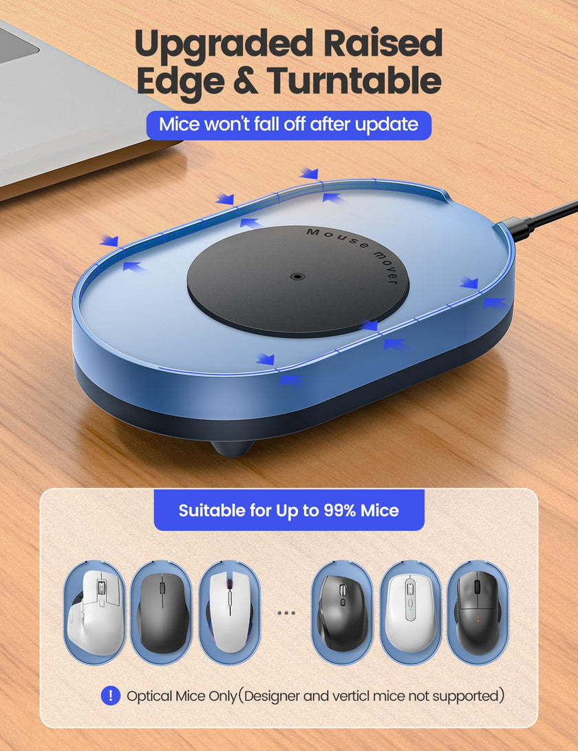 Vaydeer Undetectable Mouse Mover, M4 Mouse Jiggler Device with ON/Off Switch, Driver-Free Shaker Wiggler Mouse Movement Simulation for Computer Awakening, Gift Ideal for Men/Women 🍁 All In One Marketplace Canada