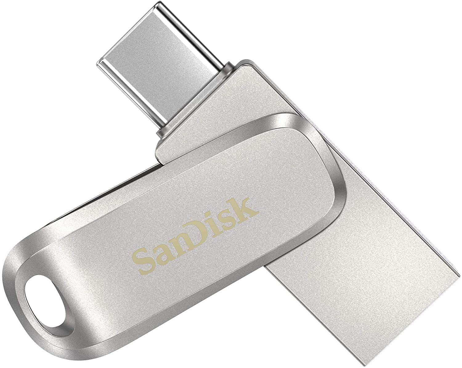 SanDisk 64GB Ultra Dual Drive Luxe USB Type-C - SDDDC4-064G-G46, Sliver 🍁 All In One Marketplace Canada