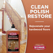 Weiman Wood Floor Polish and Restorer 32 Ounce (2 Pack) - High-Traffic Hardwood Floor, Natural Shine, Removes Scratches, Leaves Protective Layer 🍁 All In One Marketplace Canada