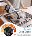 Handheld Steam Cleaner for Home 3s Instant Heat-Up No Need to Wait, Upgrade 2 LB Light Weight Easy Refill Portable Steamer Cleaner for Furniture Couch Grout Walls Kitchenware Cleaning (White) 🍁 All In One Marketplace Canada
