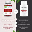 Herbion Naturals Apple Cider Vinegar Gummy with Folic Acid, Pomegranate, Beetroot & vitamin B12, source of Antioxidants to maintain Good Health & Metabolism, 60 Pectin Gummies for Adults, Apple Flavour 🍁 All In One Marketplace Canada