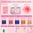 Waxing Kit for Women & Men: Wax Kit Wax Warmer for Hair Removal with 5 Packs Hard Wax Beads & Wax Pot, At-Home Wax Melt Warmer for Brazilian Bikini, Legs & Body, Ideal for Sensitive Skin & Beginners 🍁 All In One Marketplace Canada