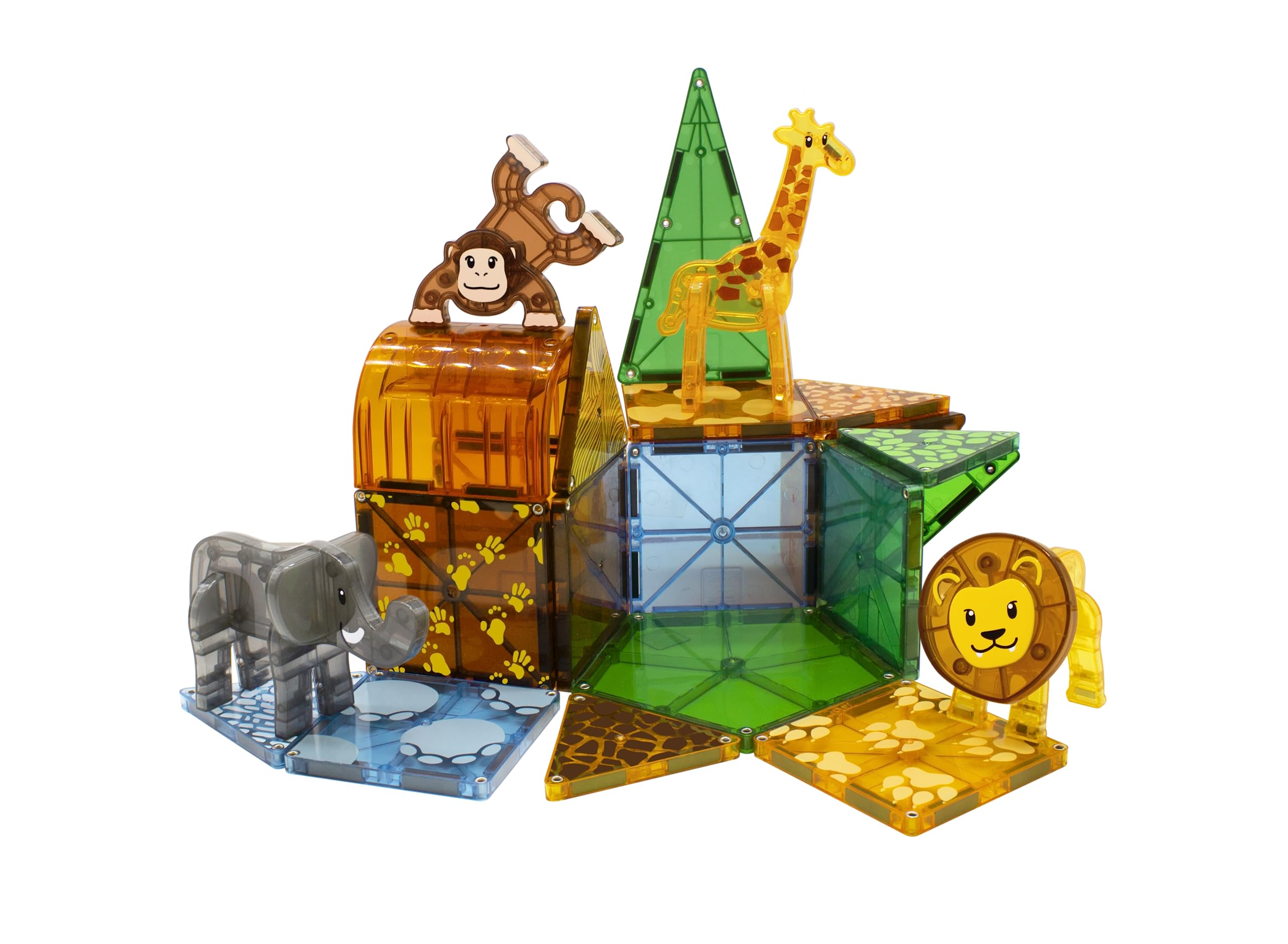 MAGNA-TILES Safari Animals 25-Piece Magnetic Construction Set, The Original Magnetic Building Brand 🍁 All In One Marketplace Canada