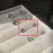 Magnetic Zircon Stud Earrings – No-Piercing Diamond Crystal Ear Clips (4mm, 5mm, 7mm, 8mm)