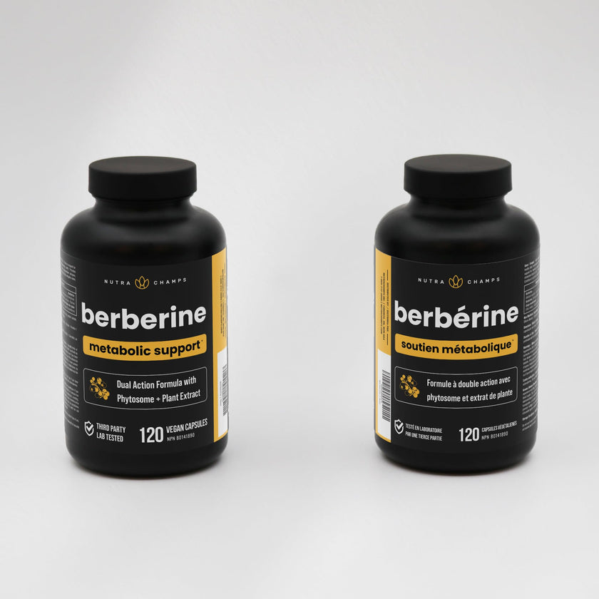 Berberine 1200mg Complex – 120 Count - Highest Purity 97% Berberine HCl + Patented Berbevis Phytosome for Max Absorption – Ultra Strength Capsules With Grape Seed Extract - Berberine Supplement Supports Glucose Metabolism & Healthy Blood Sugar Levels