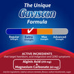Gaviscon Extra Strength Tablets - 60 Count - Chewable Foaming Antacid Tablets for Day and Night Heartburn Relief, Acid Reflux and GERD Relief, Fruit Blend - Free of Aluminum, Lactose and Gluten 🍁 All In One Marketplace Canada
