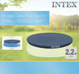 Intex Easy Set Pool Cover - 8 FT for Easy Set Inflatable Pools - 28020E Pool Cover - Includes Rope Tie, Drain Holes, Snug Fit to Protect Water from Bugs, Scum, and Evaporation 🍁 All In One Marketplace Canada