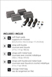 Pelican Sport PS0520-3 Canoe Car Roof Top Carrier Rack, Charcoal/Black 🍁 All In One Marketplace Canada