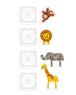 MAGNA-TILES Safari Animals 25-Piece Magnetic Construction Set, The Original Magnetic Building Brand 🍁 All In One Marketplace Canada