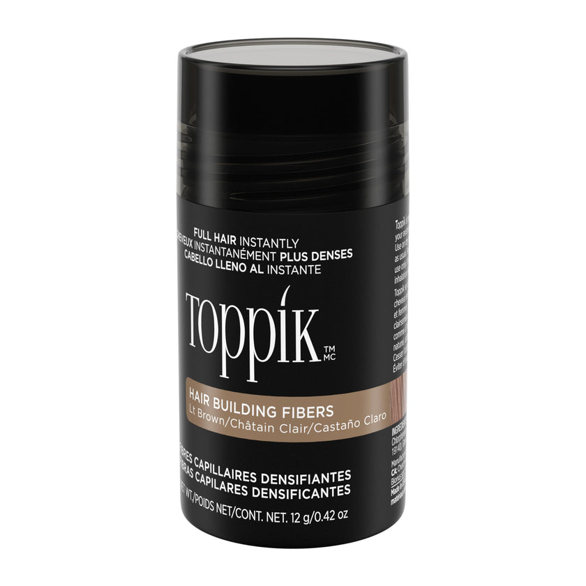TOPPIK Hair Building Fibers,12 g, Fill In Fine or Thinning Hair, Instantly Thicker Looking, Multiple Shades for Men & Women 🍁 All In One Marketplace Canada