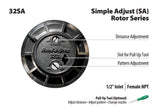 Rain Bird 32SA SAM Seal-A-Matic Simple Adjust Gear Drive Rotor, 40° - 360° Pattern, 19' - 32' Spray Distance (Replacement Rotor for 32ETI Easy to Install Kit) 🍁 All In One Marketplace Canada