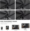 Joydeco Blackout Curtains for Bedroom 2 Panels Set (52