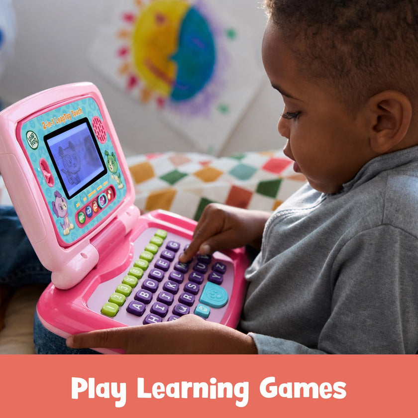 Leapfrog 2-in-1 LeapTop Touch Pink (English Version) 🍁 All In One Marketplace Canada