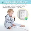 4our Kiddies Baby Proofing Outlet Covers (60 Pack) Electric Outlet Plug Covers for Child Safety, Baby Socket Cover Protector Cap to Prevent Child from Power Shock Hazard 🍁 All In One Marketplace Canada