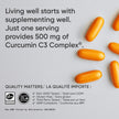 Sports Research® Turmeric Curcumin C3® Complex 500mg, Enhanced with Black Pepper & Organic Coconut Oil for Better Absorption; Non-GMO, Gluten Free & Third-Party Tested - 120 Liquid Softgels 🍁 All In One Marketplace Canada