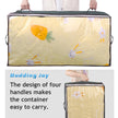 Budding Joy 90L Under Bed Storage Containers, Closet Organizers and Storage Bins, Foldable Underbed Storage Bags for Blankets, Towels, Comforter, Sweaters, Pillows, Linen Sheets, Wrapping Paper 🍁 All In One Marketplace Canada