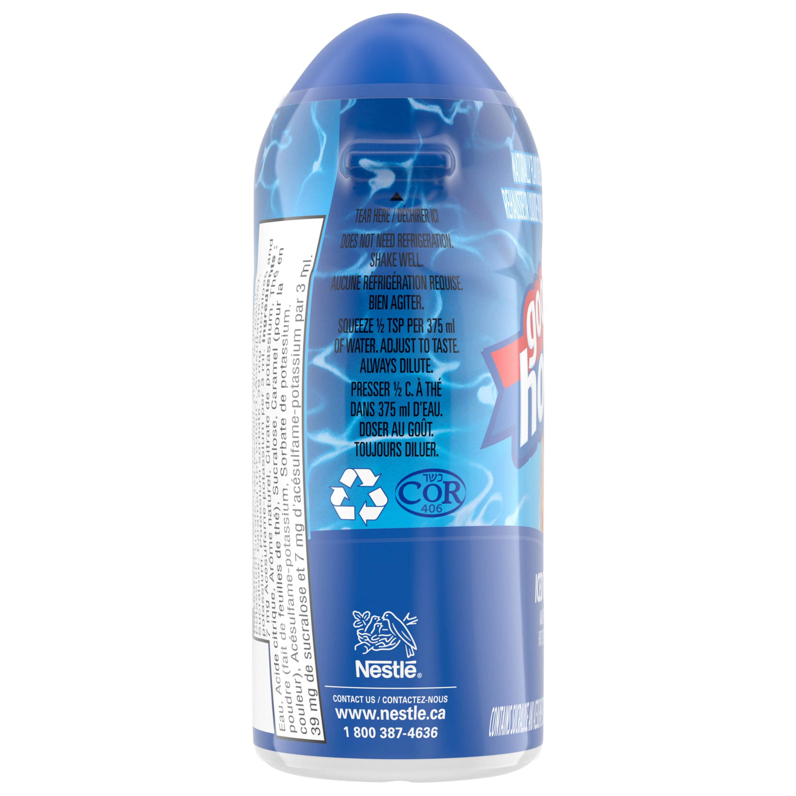 GOODHOST Iced Tea Liquid Water Enhancer, 12 Bottles, 744 g 🍁 All In One Marketplace Canada