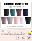 FINETOO 9 Pack Cotton Underwear for Women Sexy Low Rise Ribbed Hipster Breathable Soft Womens Bikini Panties Cheeky S-XL 🍁 All In One Marketplace Canada