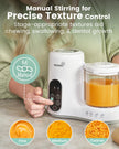 Grownsy Baby Food Maker with Steam Basket, One Step Baby Food Processor Steamer Puree Blender Grinder Mills Machine, Auto Cooking Grinding and Sterilizing for Healthy Homemade Food, BPA-Free 🍁 All In One Marketplace Canada