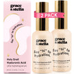 grace & stella Award Winning Hyaluronic Acid Serum for Face (50ml, 2-pack) Hydrating Hyaluronic Acid - Acide Hyaluronique Face - Glass Skin - Anti Aging Serum to Hydrate, Remove Fine Lines, Wrinkles, Skin Texture 🍁 All In One Marketplace Canada