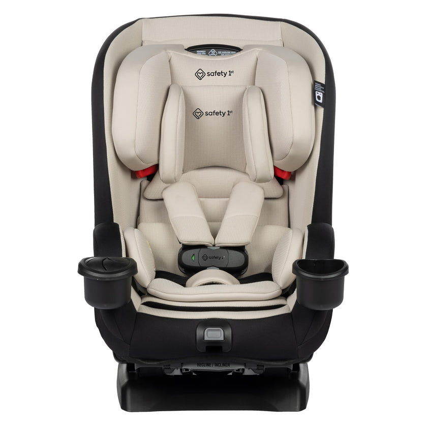 Safety 1st EverSlim 4-in-1 Convertible All-in-One Car Seat, infant to toddler, rear and forward facing, booster mode, backless booster, Fits 3 across, Washable seat, Birth to 10 years, Dunes Edge 🍁 All In One Marketplace Canada