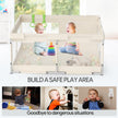 Fodoss Playpen Baby, 47x47inch Play Pen, Small Playard,Playpen for Apartment, Play Yard, Baby Activity Play Fence, Extra Large Playard, Parc Pour bébé 🍁 All In One Marketplace Canada