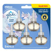 Glade PlugIns Air Freshener Oil Refill, Scented and Essential Oils for Home and Bathroom, Clean Linen, 5 Refills 🍁 All In One Marketplace Canada