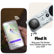 Life360 Tile Essentials - Bluetooth Trackers & Item Locators for Keys, Wallets, Remotes & More; Easily Find All Your Things. Both iOS and Android Compatible. 4-Pack (Mates/Slim/Sticker) 🍁 All In One Marketplace Canada