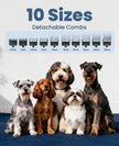 oneisall Dog Clippers for Grooming for Thick Heavy Coats/Low Noise Rechargeable Cordless Pet Shaver with Stainless Steel Blade/Waterproof Dog Shaver for Dogs Pets and Animals 🍁 All In One Marketplace Canada