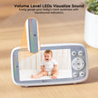 2026 Upgraded Boifun Baby Monitor No Wi-Fi, Baby Camera with 4