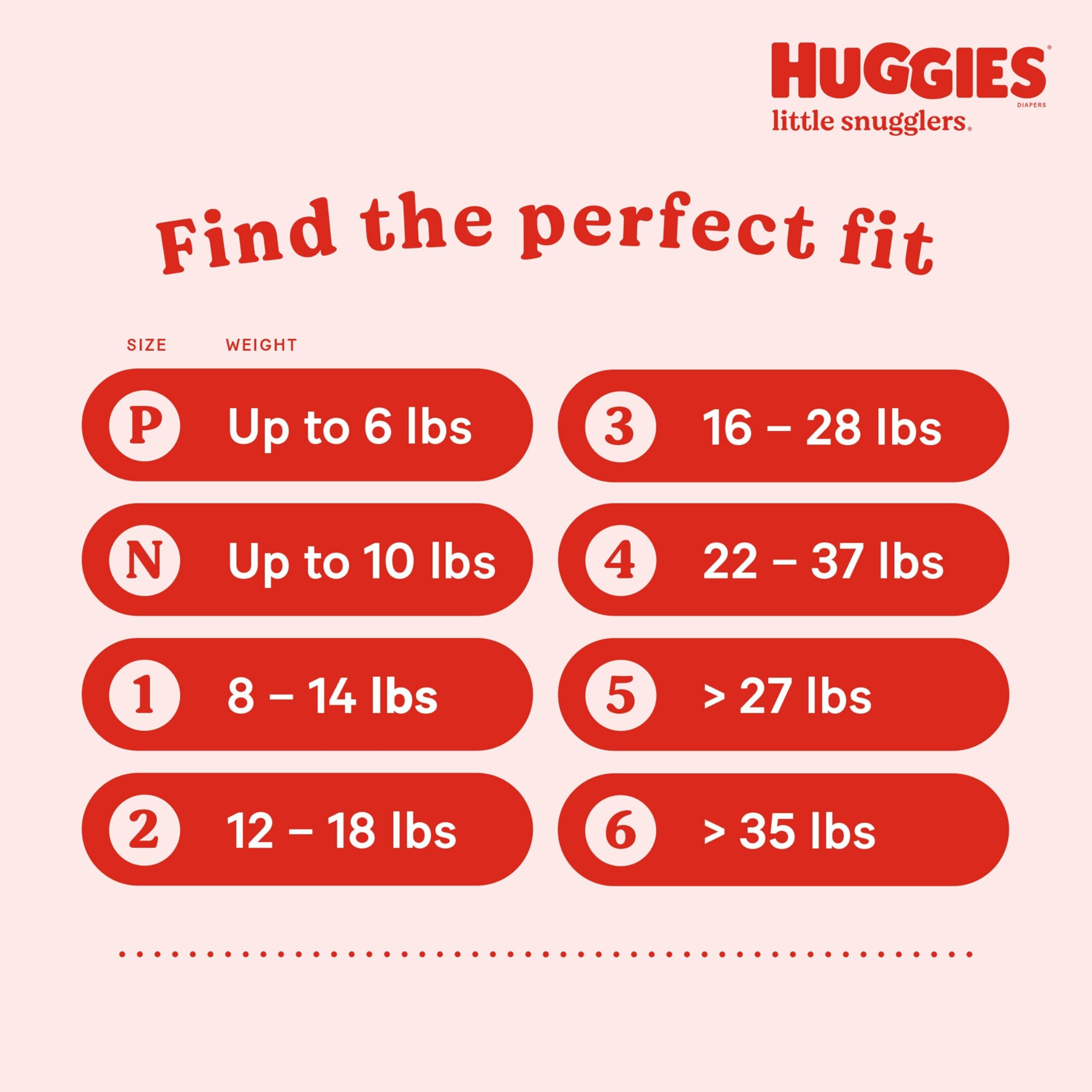 HUGGIES Newborn Diapers - HUGGIES Little Snugglers Disposable Baby Diapers, 84ct, Giga Pack 🍁 All In One Marketplace Canada