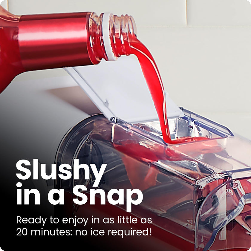 Iceman by Chefman Slush-Ease 68oz Slushie Machine, 48oz Liquid Capacity Frozen Drink Maker & Slushy Machine with 5 Presets and LED Display, Perfect for Frozen Margaritas, Frappes, Smoothies & Shakes 🍁 All In One Marketplace Canada