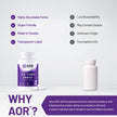 AOR Zinc Copper Balance 17mg, 100 V-Caps, 100-Day Supply - Nutrient Support for Skin, Hair, Bone & Overall Wellness, NON-GMO & Gluten-Free, Easy-to-Swallow, Zinc & Copper Supplements for Men & Women 🍁 All In One Marketplace Canada