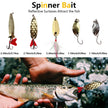 UperUper Fishing Lures Kit Set, Baits Tackle Including Crankbaits, Topwater, Spinnerbaits, Worms, Jigs, Hooks, Tackle Box and More Fishing Gear Lure for Bass Trout 🍁 All In One Marketplace Canada