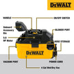DEWALT DXV04T Portable 4 Gallon Wet/Dry Vacuum, Yellow 🍁 All In One Marketplace Canada