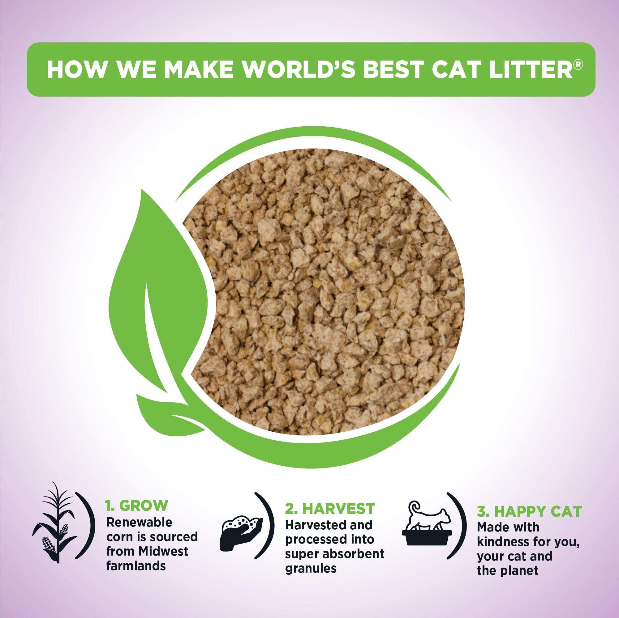 World's Best CAT Litter Multiple Cat Lavender Scented 144 eaches 🍁 All In One Marketplace Canada