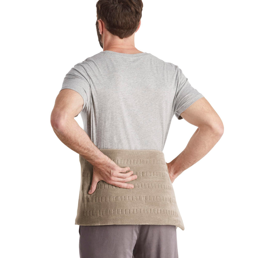 Sunbeam Premium King Size Heating Pad with Compact Storage - Moist Integrated Heating Pad for Pain Relief, 4 Heat Settings, 2 Hour Auto-Off, Beige 🍁 All In One Marketplace Canada