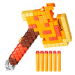 Nerf Minecraft Firebrand, Dart Blasting Axe, 6 Nerf Elite Foam Darts, Design Inspired by Minecraft Axe in The Game, Pull Down Priming, Minecraft Toys 🍁 All In One Marketplace Canada