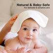 6-Pack Organic Baby Washcloths - Soft Viscose from Bamboo Washcloth, Baby Wash Cloths, Baby Wash Cloth for Newborn, Kids, Bath Baby Towels, Face Towel, Face Cloths (White) 🍁 All In One Marketplace Canada