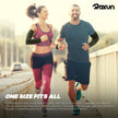 ROXUN 2 Pairs Arm Sleeves, Cooling UV Sun Protection Sports Compression for Men/Women 2 Black 🍁 All In One Marketplace Canada