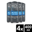 Dove Men+Care Refreshing Power + Renew 3N1 Body, Hair and Face Wash with 24-Hour Nourishing Micromoisture Technology Body Wash for Men 400 ml (Pack of 4) 🍁 All In One Marketplace Canada