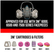 3M P100 Replacement Cartridges for Multi-purpose Respirator, Organic Vapour/Acid Gas, 2 Cartridges (1-Pair) 🍁 All In One Marketplace Canada