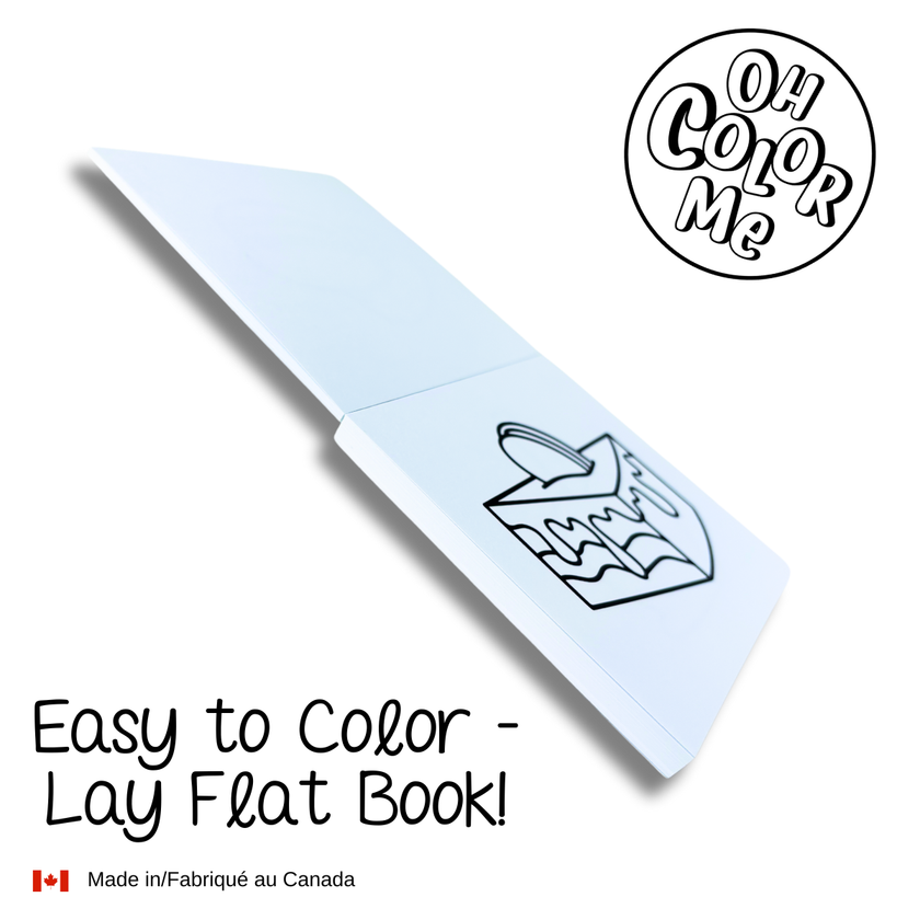 Oh Color Me - Mini Coloring Book Pattern Escape, 4