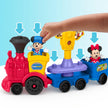 Fisher-Price Little People Toddler Toy Disney Jr Mickey & Minnie Musical Train with 2 Figures for Pretend Play Kids Ages 18+ Months 🍁 All In One Marketplace Canada